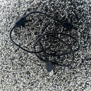 Black USB Cable